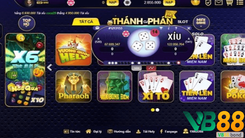 tài xỉu online Vb88