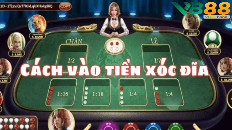 Xóc đĩa online tiền thật tại Vb88