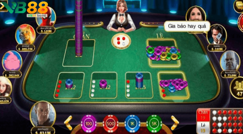 Xóc đĩa online Vb88