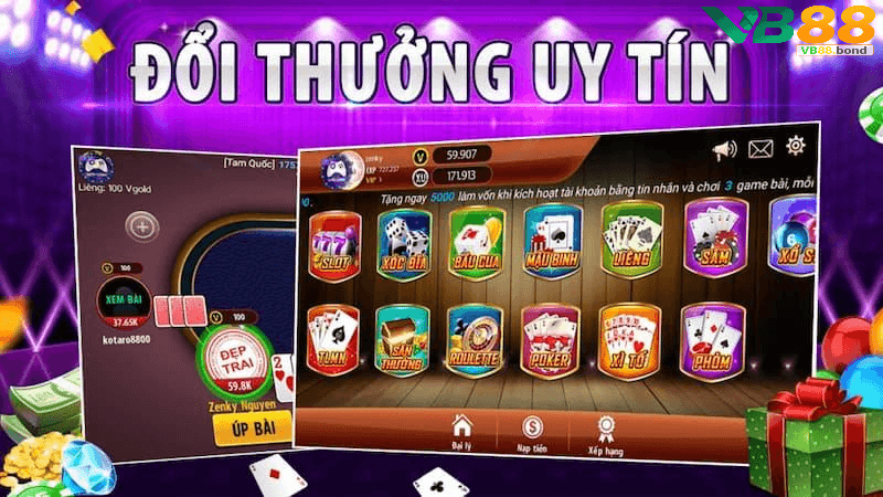 Game đổi thưởng uy tín Vb88